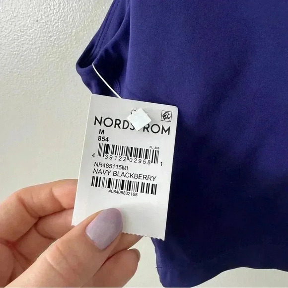 NWT ZELLA SPORTS BRA/TANK  M ultraviolet - Picture 5 of 5